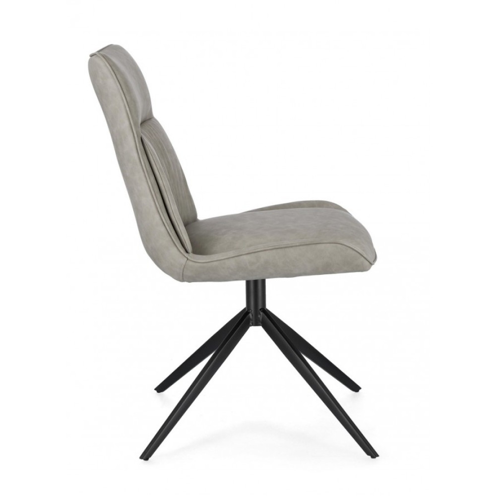 Bizzotto КРІСЛО PU JORDAN TAUPE Bizzotto КРІСЛО PU JORDAN TAUPE