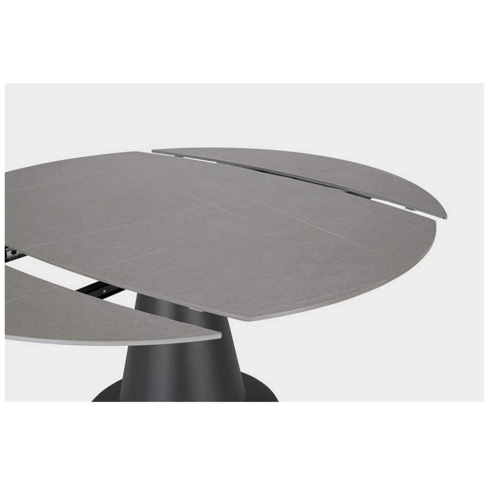 Bizzotto СТІЛ JAMI BLACK EXT 160X102/160 Bizzotto СТІЛ JAMI BLACK EXT 160X102/160