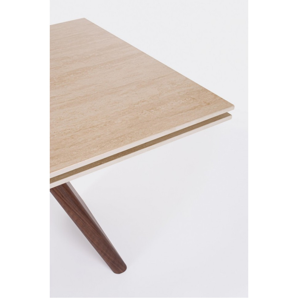 Bizzotto MAIKKI EXT WALN/TRAV.TABLE 200/300X100
