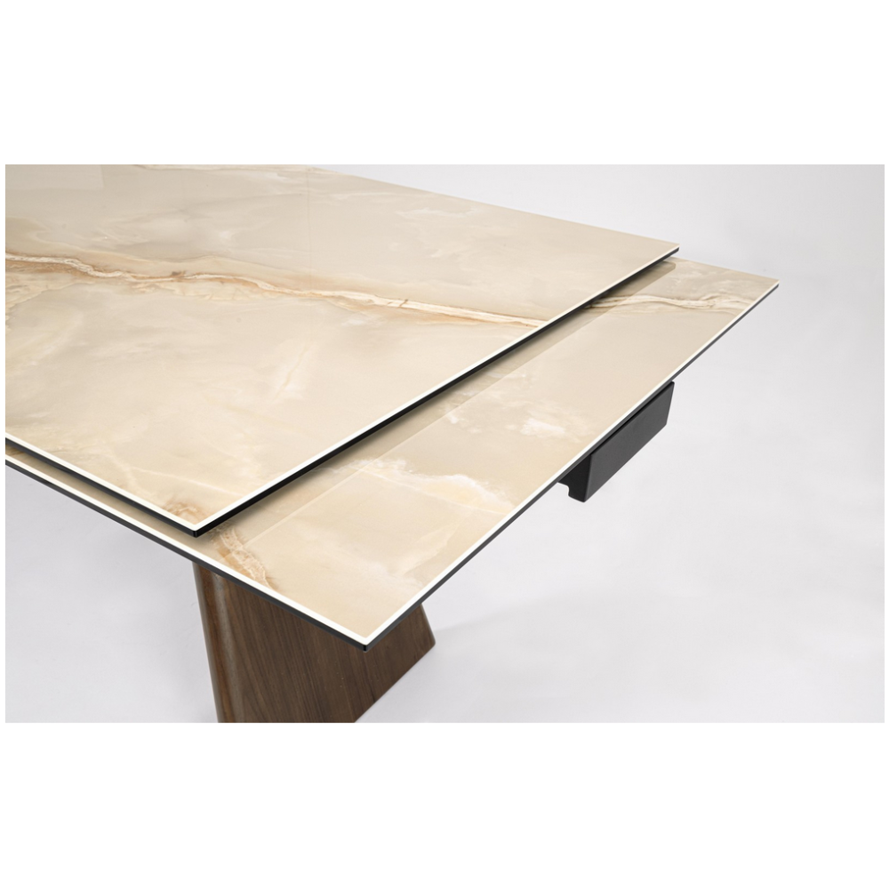 Homemotion СТІЛ MAIKKI WALNUT/ONYX EXT 200/300X100