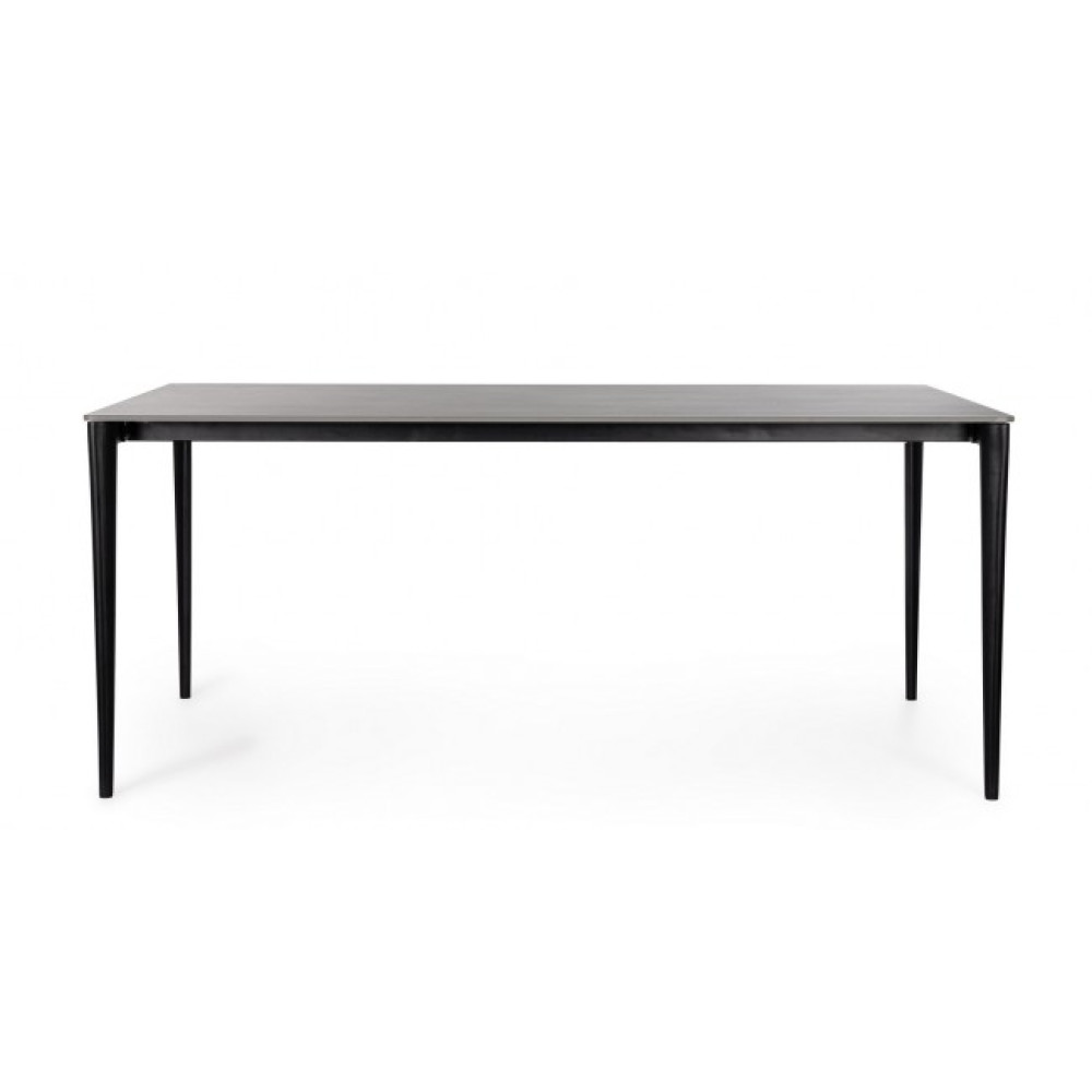 Bizzotto REIJA СТІЛ 180X90ЧОРНИЙ/СІРИЙ