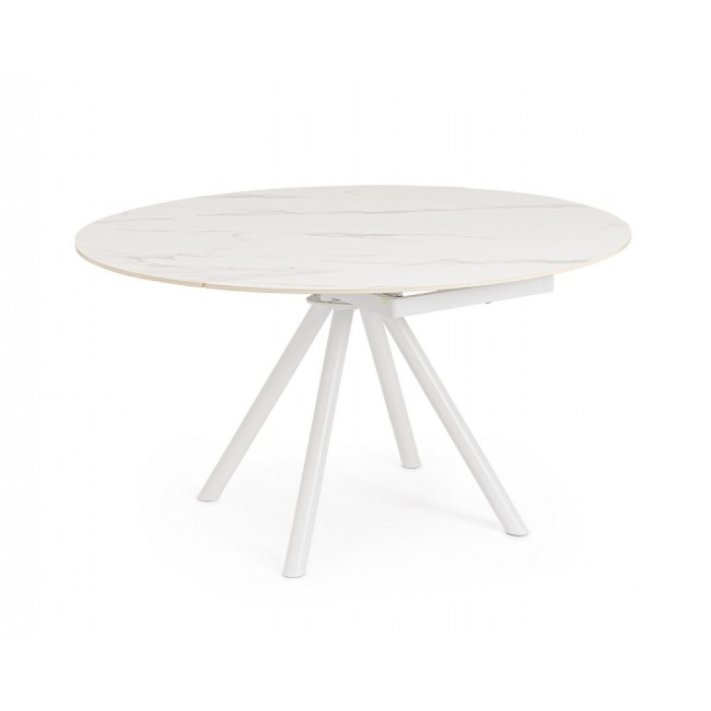 Bizzotto СТІЛ RAUNI D87/135 БІЛИЙ/БІЛИЙ