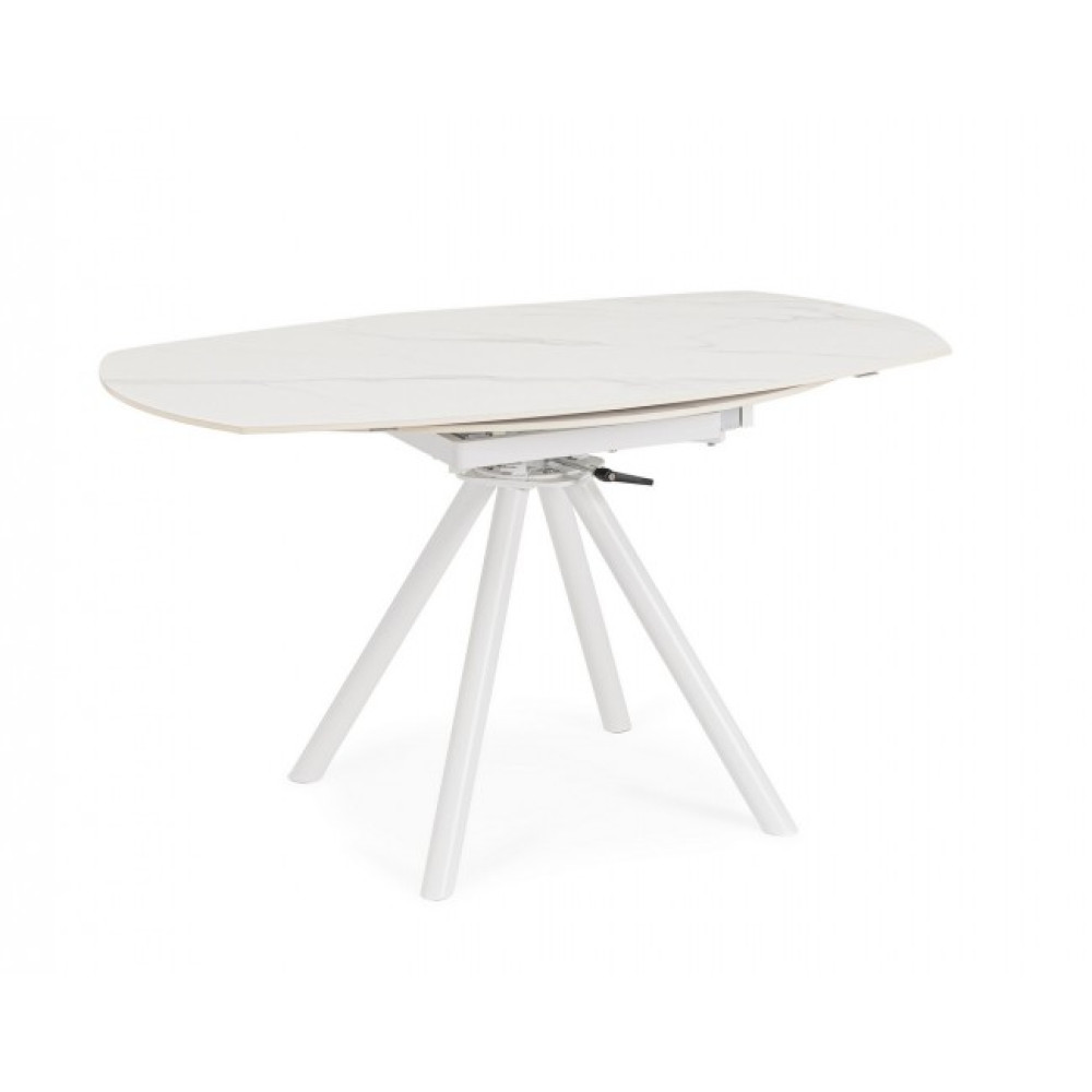 Bizzotto СТІЛ RAUNI D87/135 БІЛИЙ/БІЛИЙ