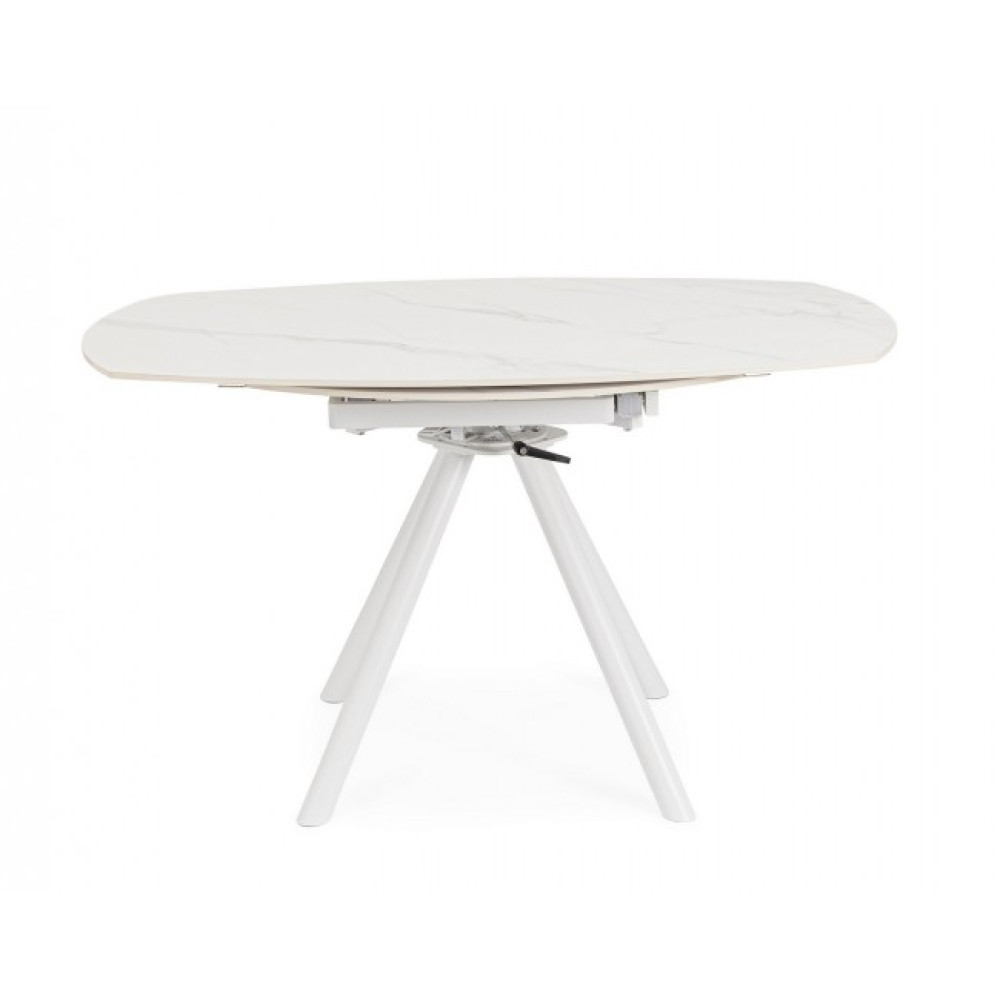 Bizzotto СТІЛ RAUNI D87/135 БІЛИЙ/БІЛИЙ Bizzotto СТІЛ RAUNI D87/135 БІЛИЙ/БІЛИЙ