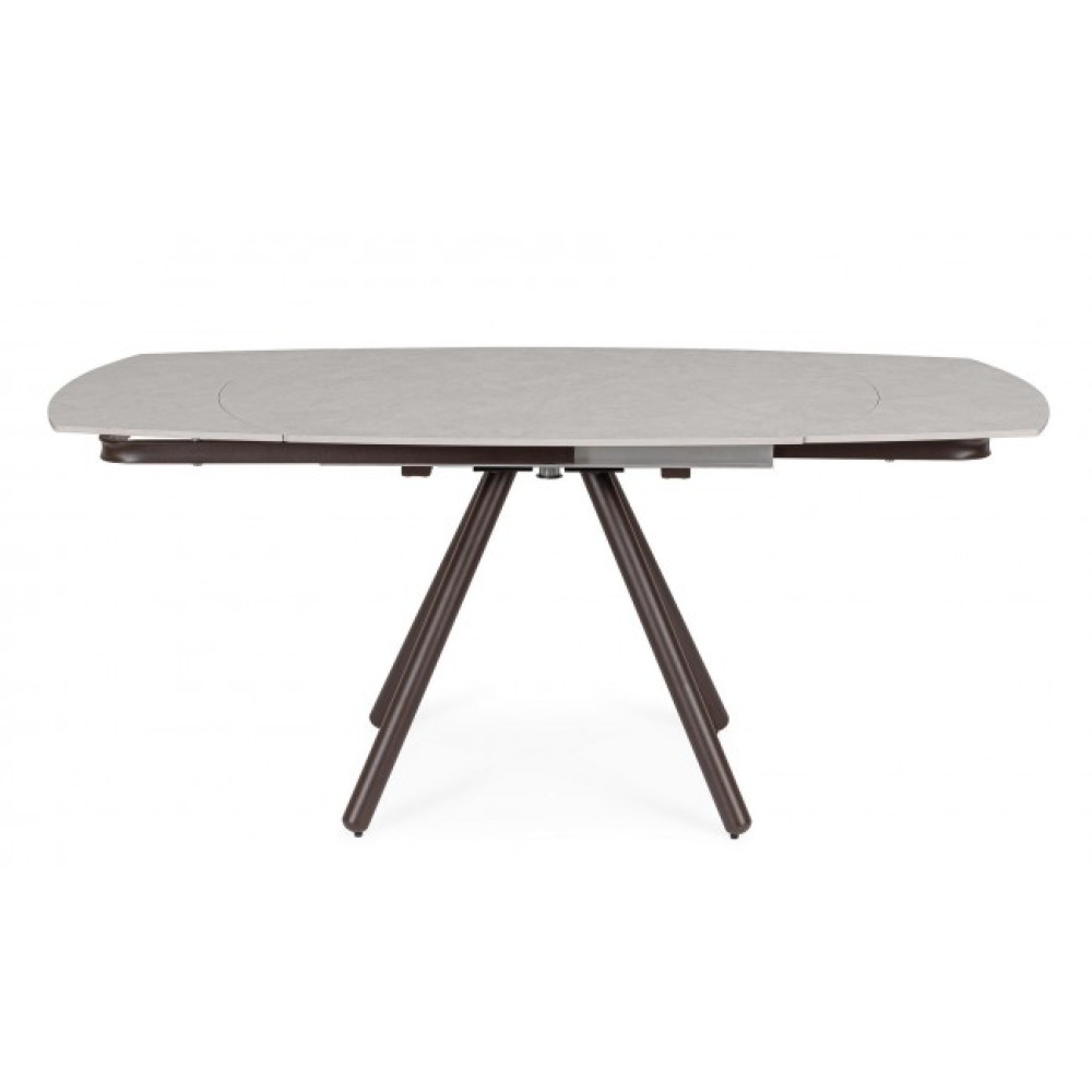 Bizzotto СТІЛ RAITA ALU 119/178X89 RUST/L.GREY Bizzotto СТІЛ RAITA ALU 119/178X89 RUST/L.GREY