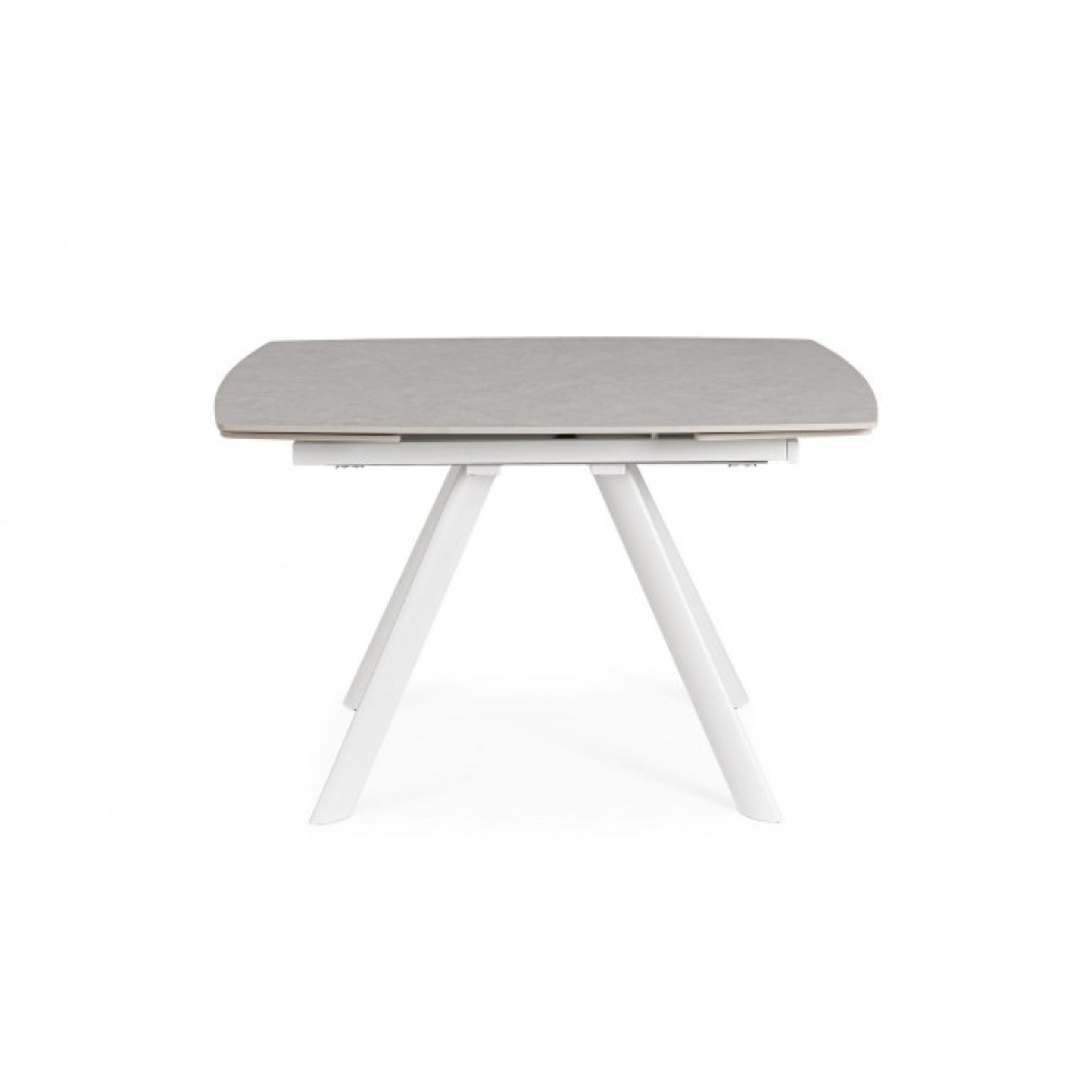 Bizzotto СТІЛ ALU 119.5/180X85 БІЛИЙ/L.GRE Bizzotto СТІЛ ALU 119.5/180X85 БІЛИЙ/L.GRE