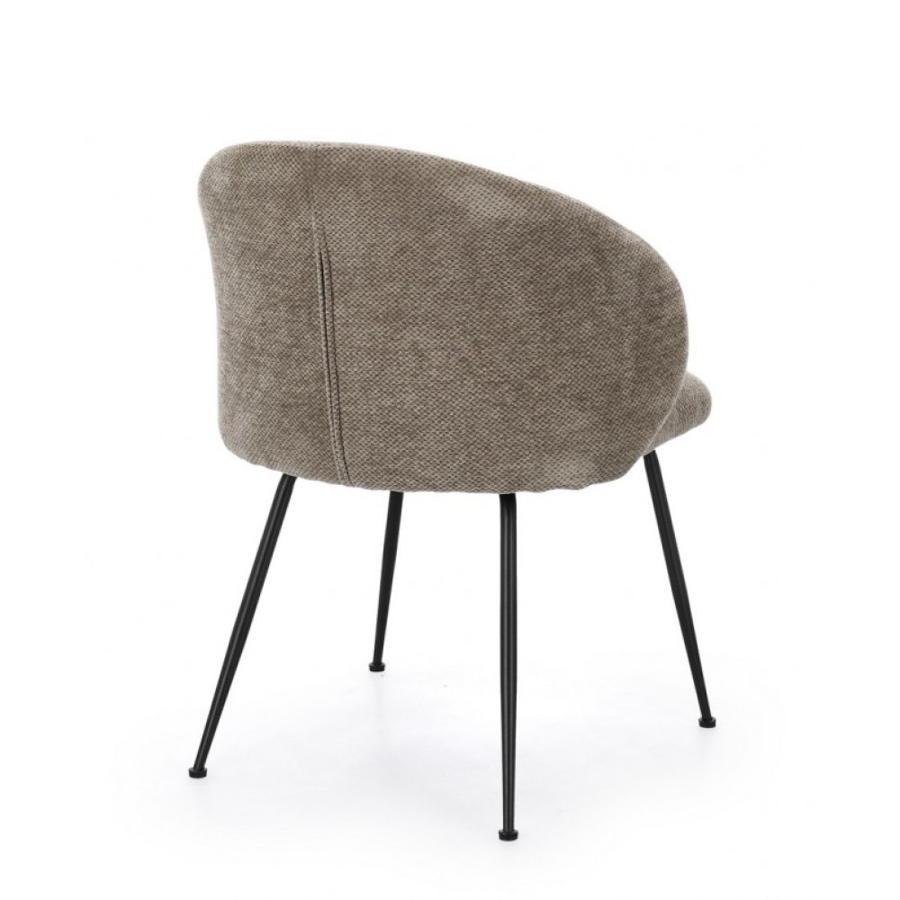 Bizzotto КРІСЛО GEISEN DARK TAUPE Bizzotto КРІСЛО GEISEN DARK TAUPE
