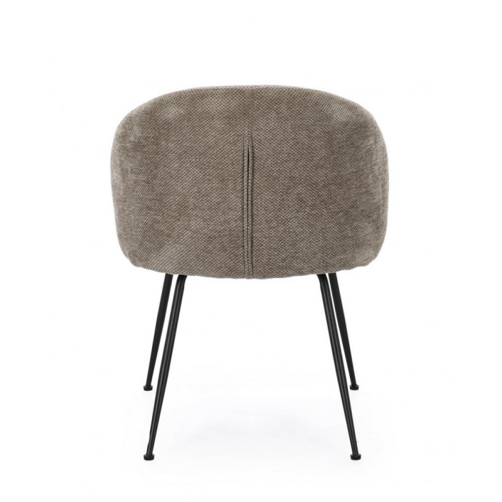 Bizzotto КРІСЛО GEISEN DARK TAUPE Bizzotto КРІСЛО GEISEN DARK TAUPE