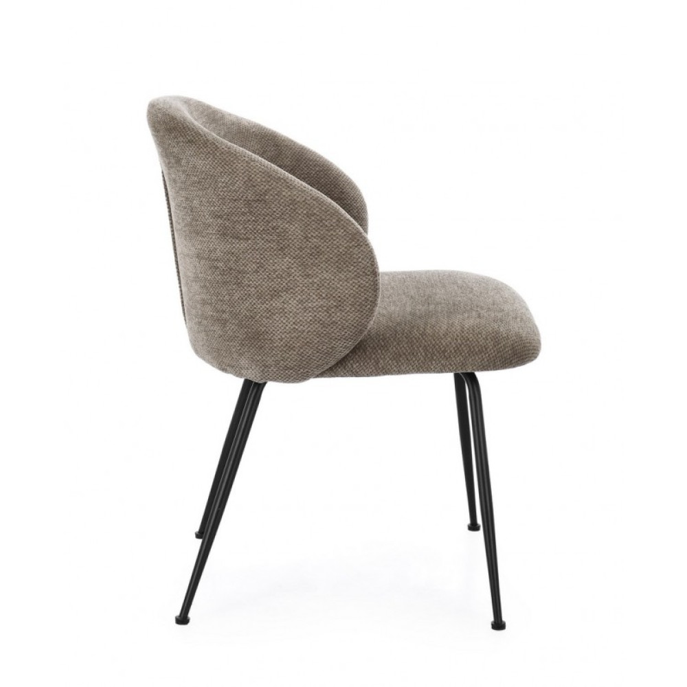 Bizzotto КРІСЛО GEISEN DARK TAUPE Bizzotto КРІСЛО GEISEN DARK TAUPE