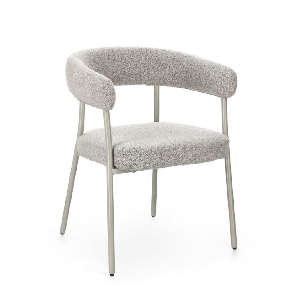 Bizzotto СТІЛЕЦЕ GIAELE WARM GREY/TAUPE W-ARMR