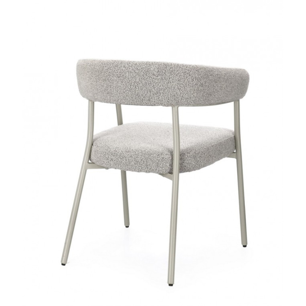 Bizzotto СТІЛЕЦЕ GIAELE WARM GREY/TAUPE W-ARMR