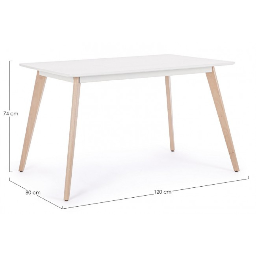 Yes ОБІДНІЙ СТІЛ МІКЕЛАНДЖЕЛО 120Х80