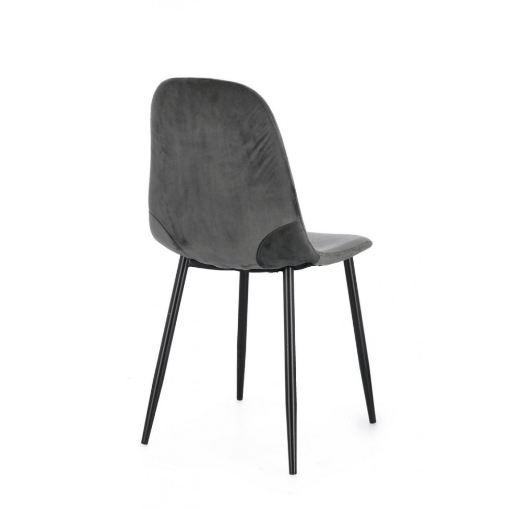 Yes КРІСЛО IRELIA DARK GREY VELVET