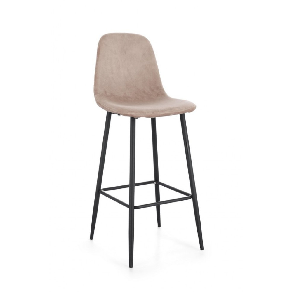 Yes БАРНИЙ СТІЛЕЦЬ IRELIA TAUPE ОКСАМИТ