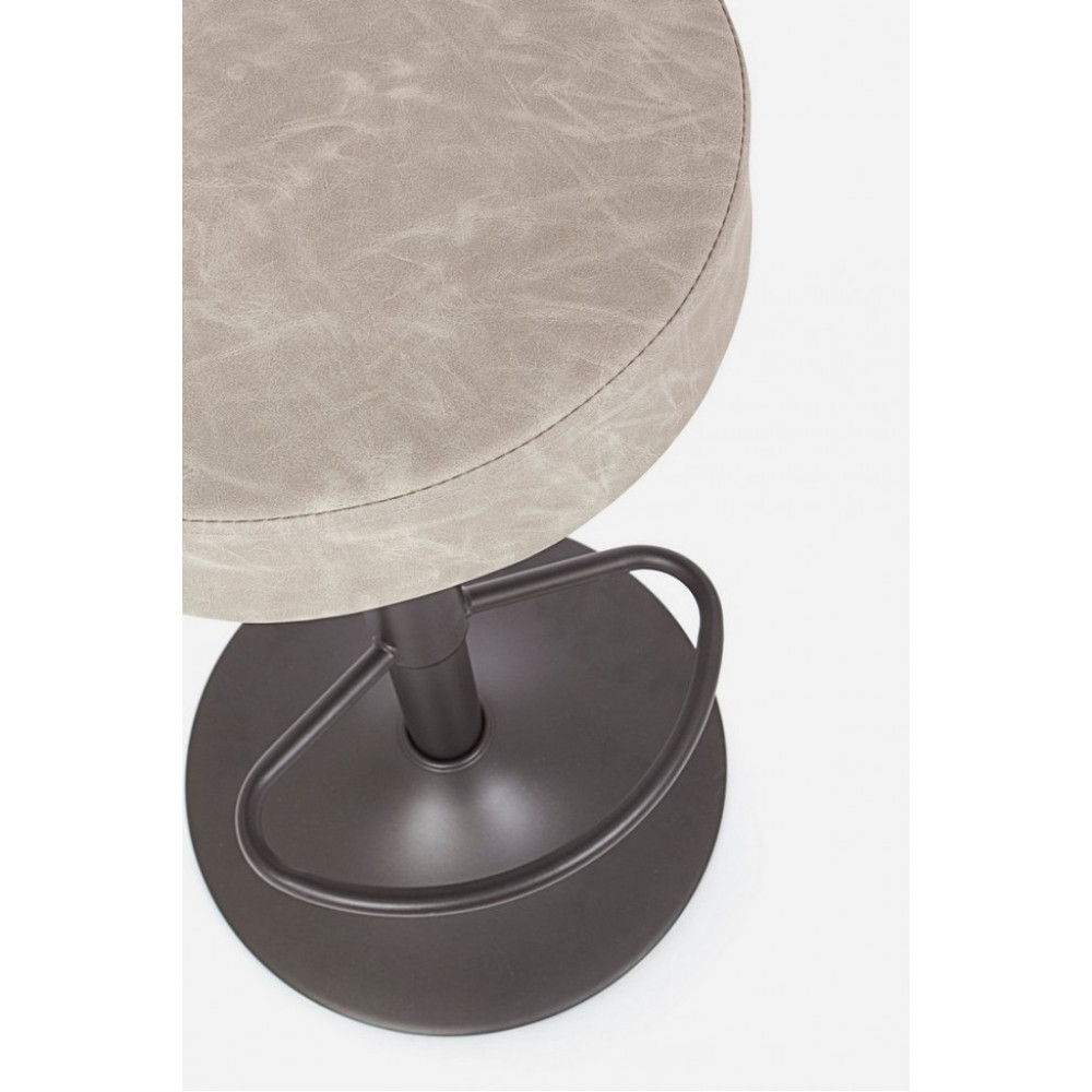 Yes БАРНИЙ СТІЛЕЦЬ PIPER ВІНТАЖ СВІТЛО-СІРИЙ