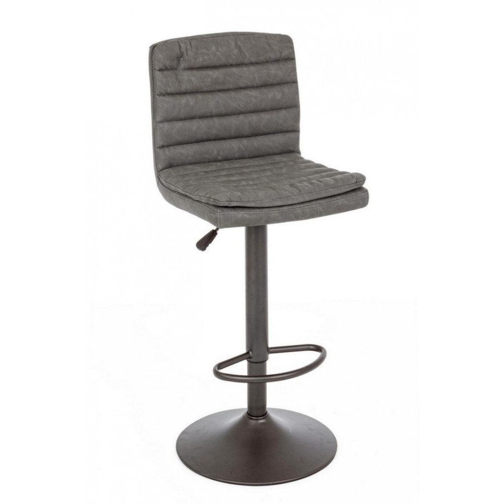 Yes БАРНИЙ СТІЛЕЦЬ CONNOR ВІНТАЖ ТЕМНО-СІРИЙ