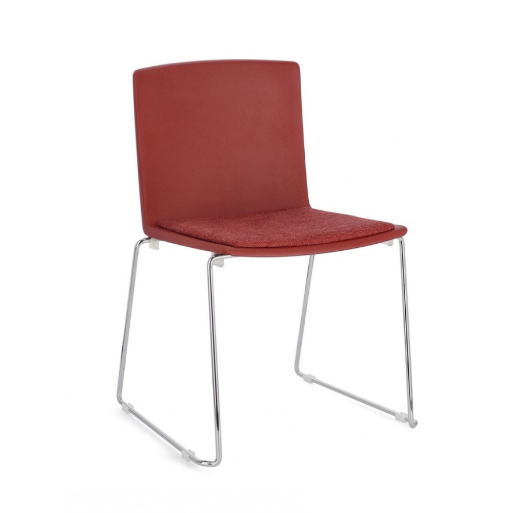 Yes СТІЛЕЦЬ GIULIA CHROME/RED