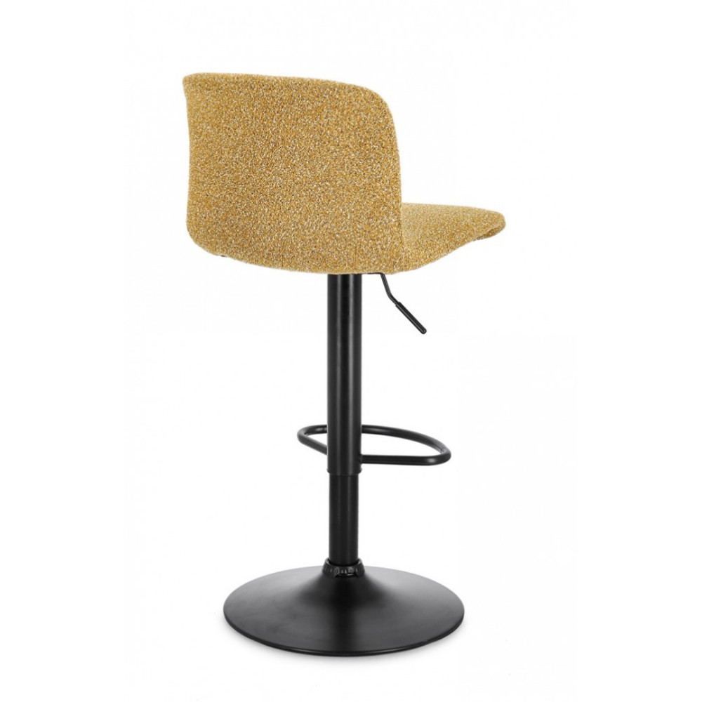 Yes БАРНИЙ СТІЛЕЦЬ RAFAEL ЧОРНО-ГІРЧИЧНИЙ