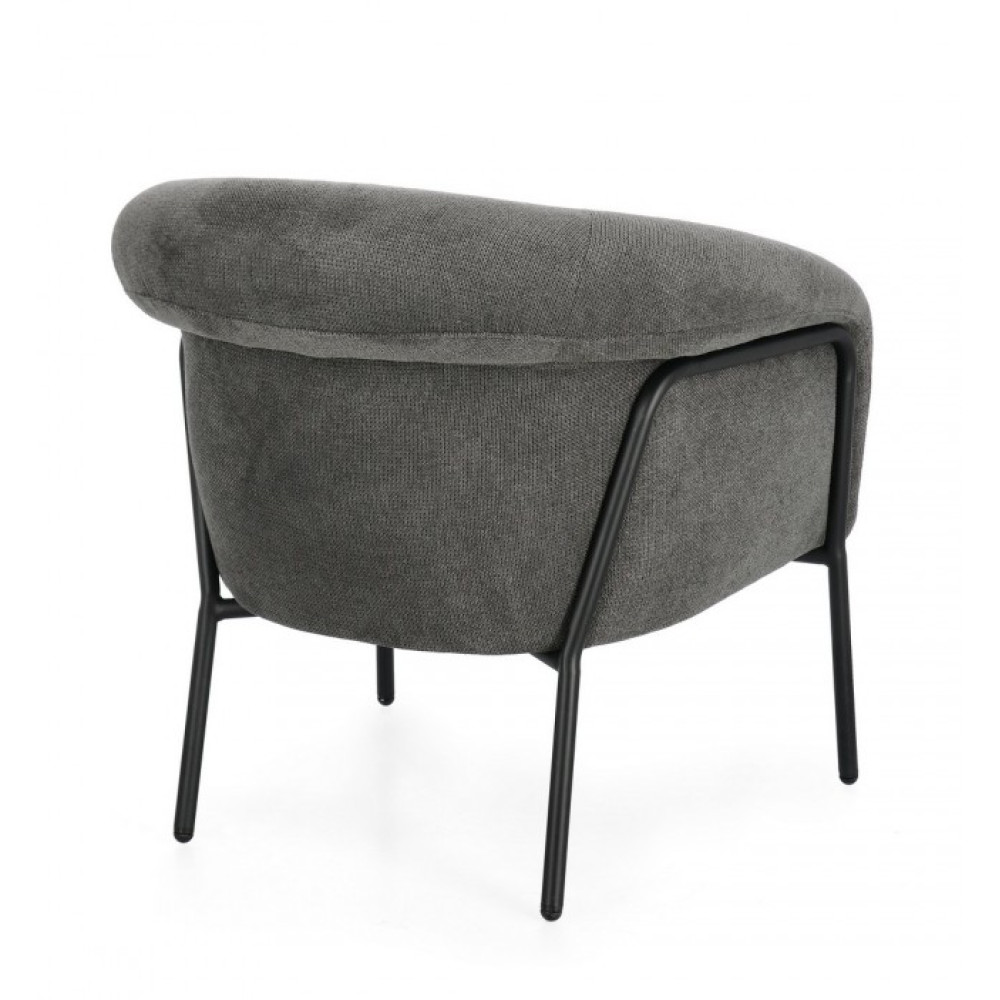 Bizzotto КАМІЛА ТЕМНО-СІРЕ КРІСЛО
