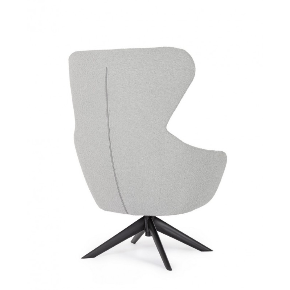 Bizzotto КРІСЛО ПОВОРОТНЕ HAILEY GRIS