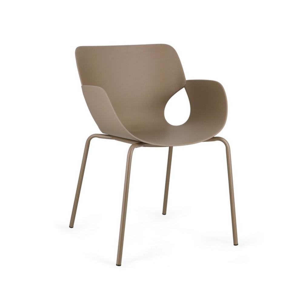 Yes Крісло Lennox taupe з підлокітниками