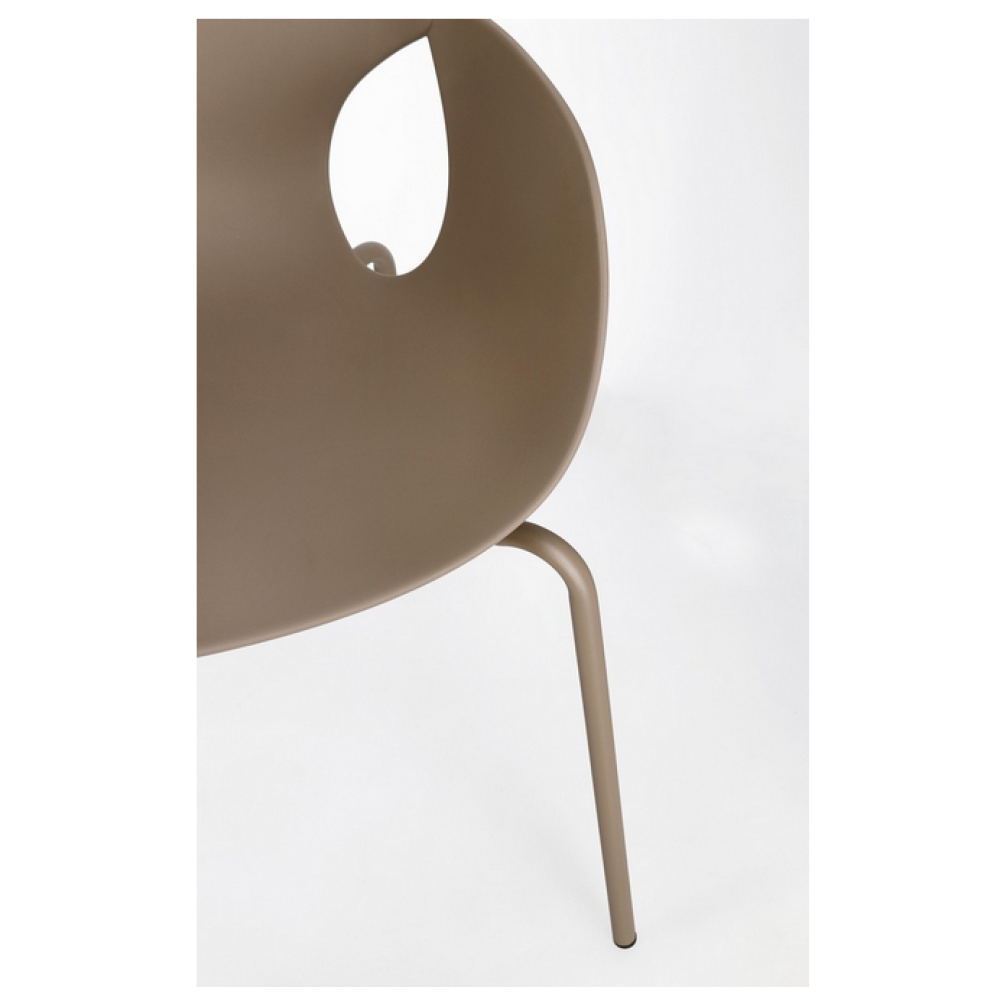 Yes Крісло Lennox taupe з підлокітниками