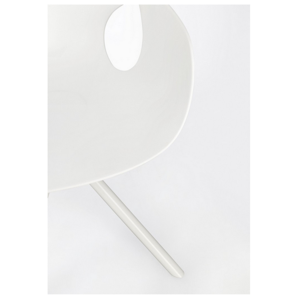 Yes Стілець LENNON WHITE з підлокітниками