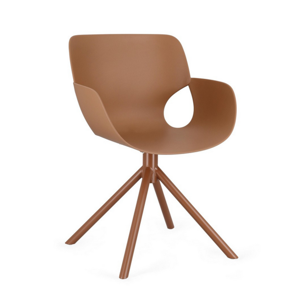 Yes Стілець LENNON CARAMEL з підлокітниками 