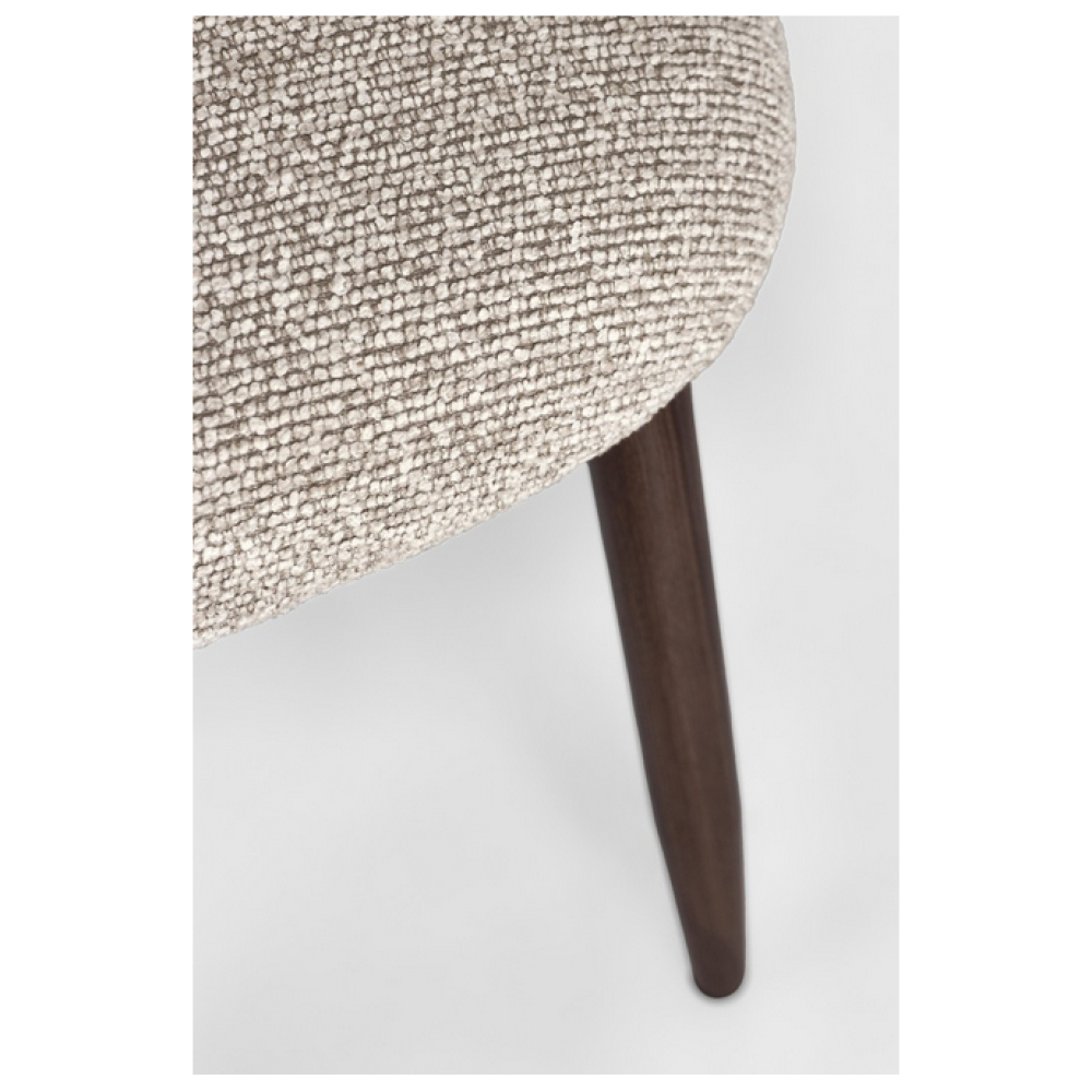 Bizzotto Стілець AMALIA WALNUT/BEIGE