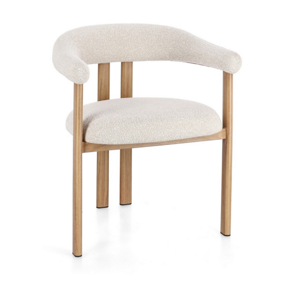 Bizzotto СТІЛЕЦЬ GIUDITTA NATURAL/LINEN 