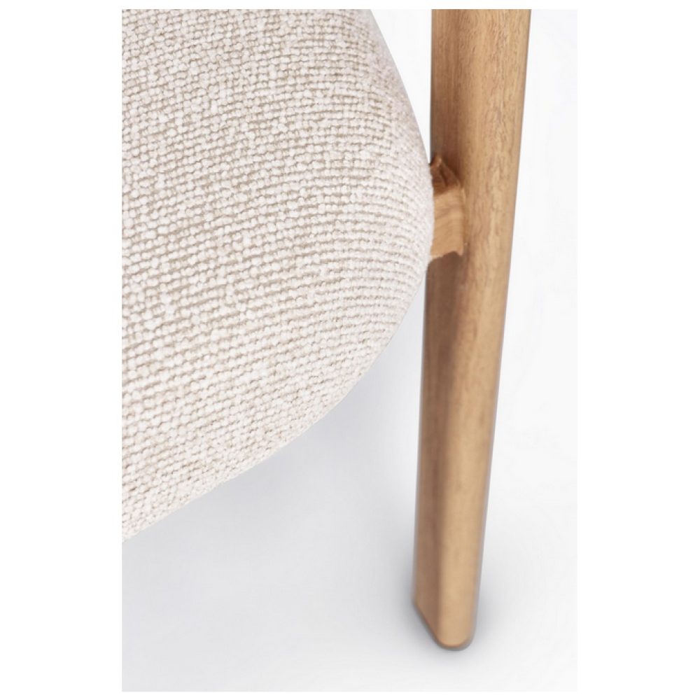 Bizzotto СТІЛЕЦЬ GIUDITTA NATURAL/LINEN 