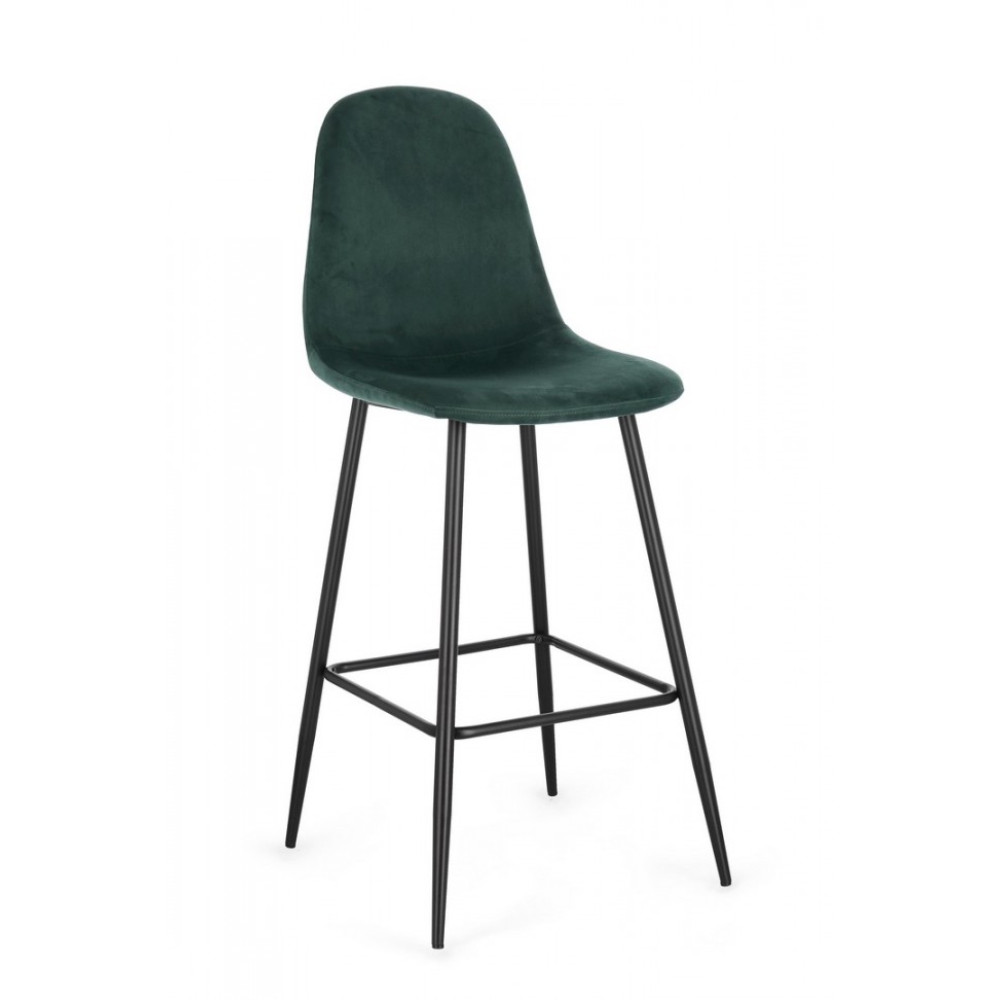 Yes НОВИЙ БАРНИЙ СТІЛЕЦЬ IRELIA BLAC/DAR GREEN VELV