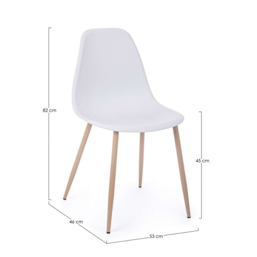 Yes КРІСЛО МЕНДІ ВАЙТ