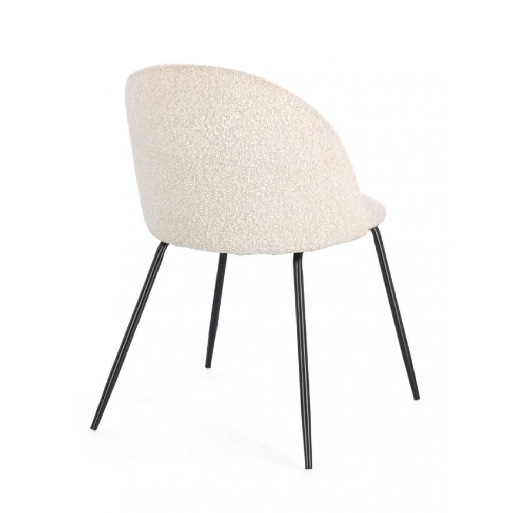 Bizzotto КРІСЛО TANYA BLACK/IVORY Bizzotto КРІСЛО TANYA BLACK/IVORY