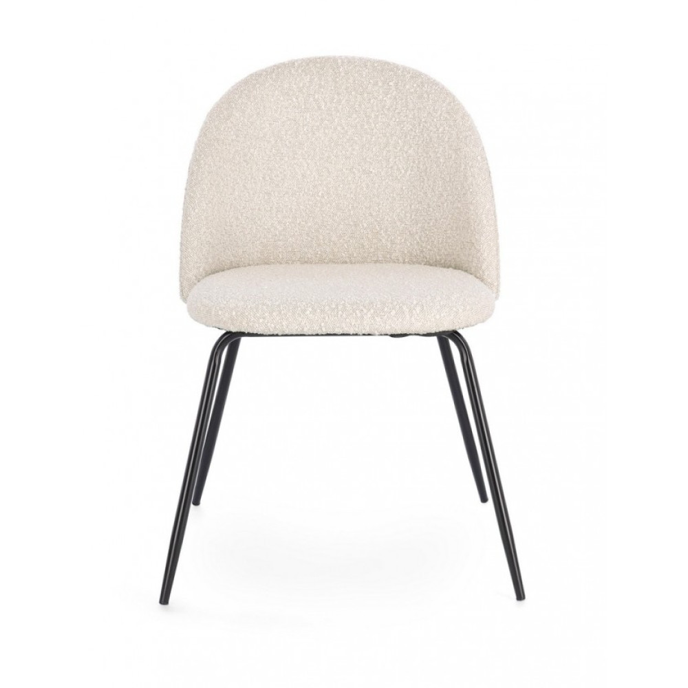 Bizzotto КРІСЛО TANYA BLACK/IVORY Bizzotto КРІСЛО TANYA BLACK/IVORY