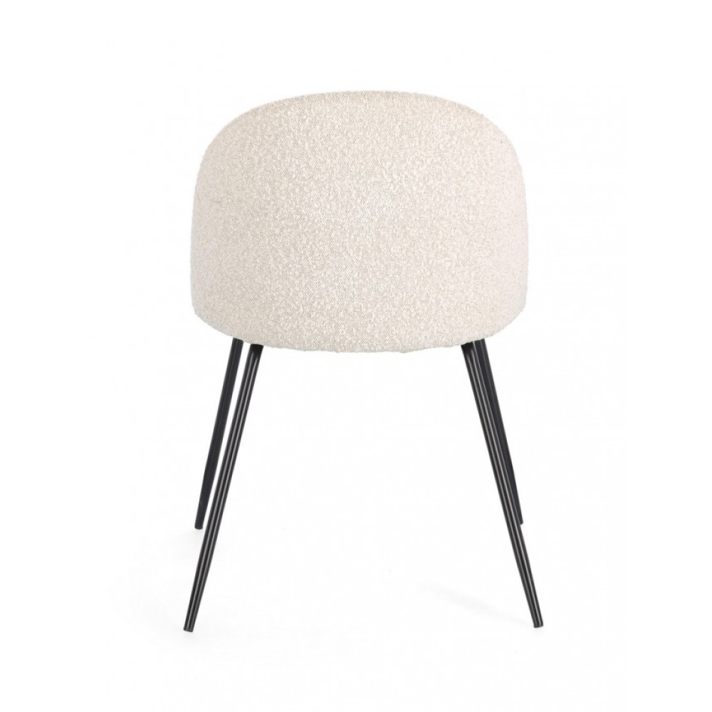 Bizzotto КРІСЛО TANYA BLACK/IVORY Bizzotto КРІСЛО TANYA BLACK/IVORY