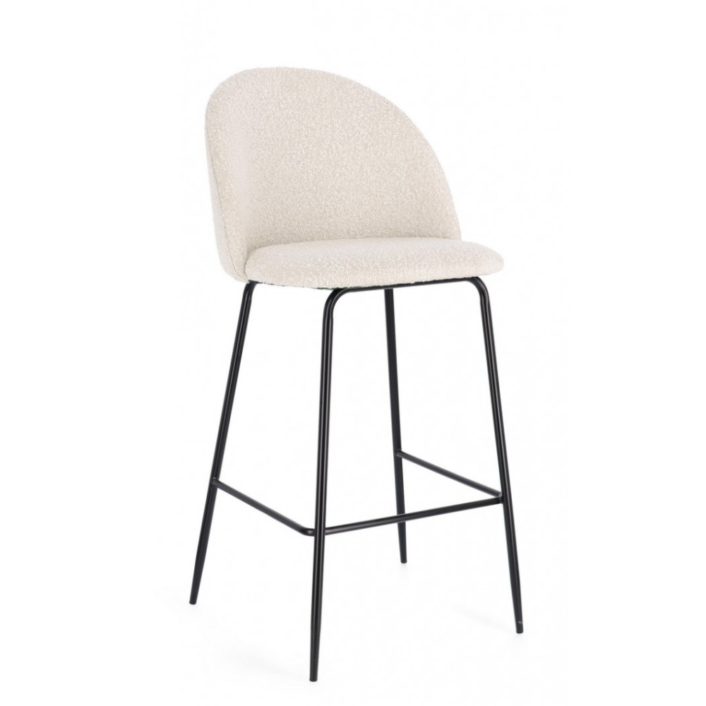 Bizzotto БАРНИЙ СТІЛЕЦЬ CARRY BLACK/IVORY