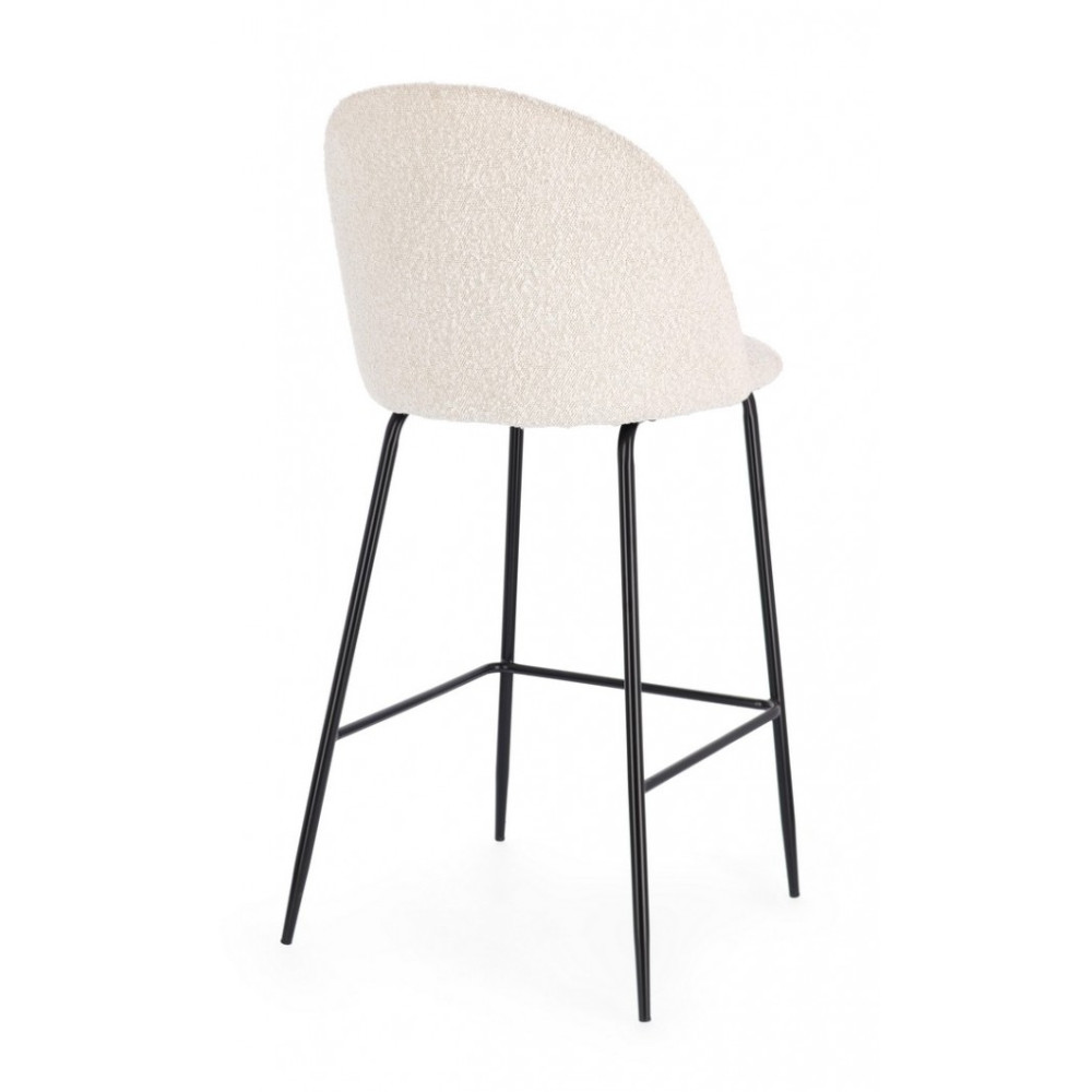 Bizzotto БАРНИЙ СТІЛЕЦЬ CARRY BLACK/IVORY Bizzotto БАРНИЙ СТІЛЕЦЬ CARRY BLACK/IVORY