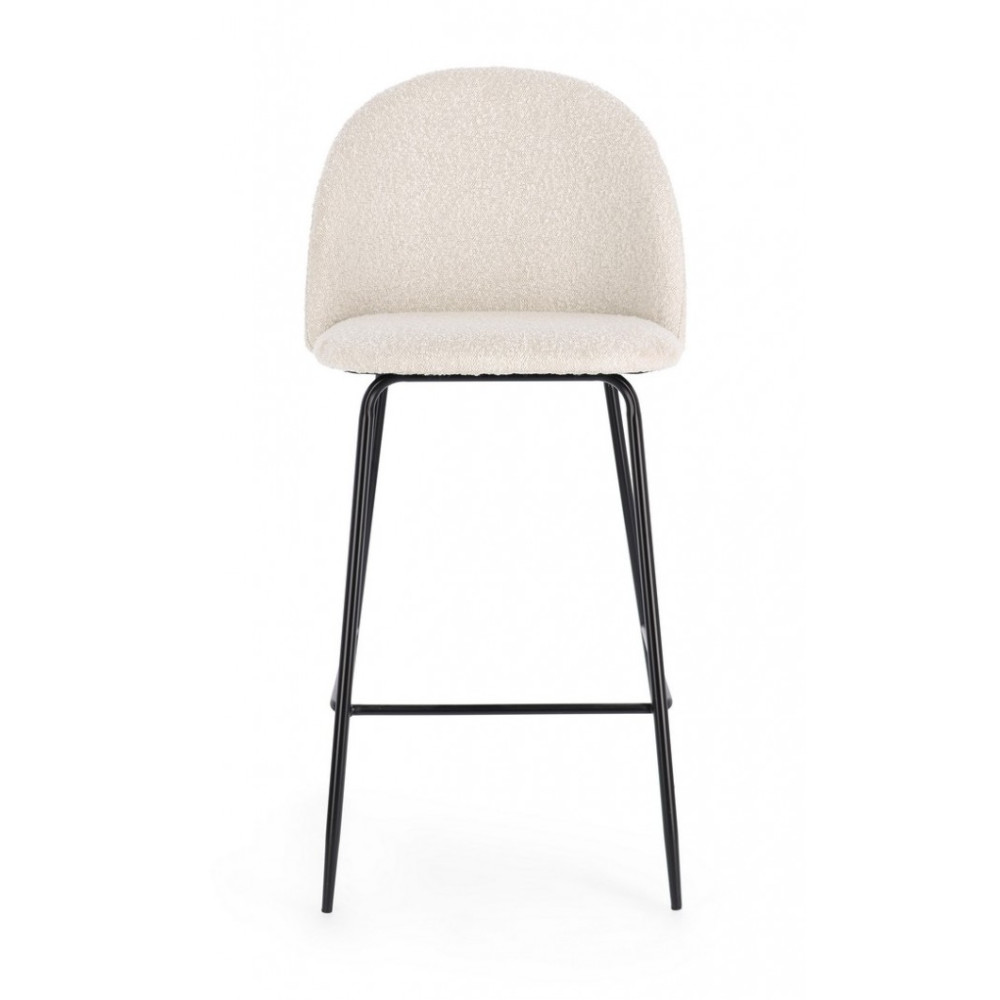 Bizzotto БАРНИЙ СТІЛЕЦЬ CARRY BLACK/IVORY Bizzotto БАРНИЙ СТІЛЕЦЬ CARRY BLACK/IVORY