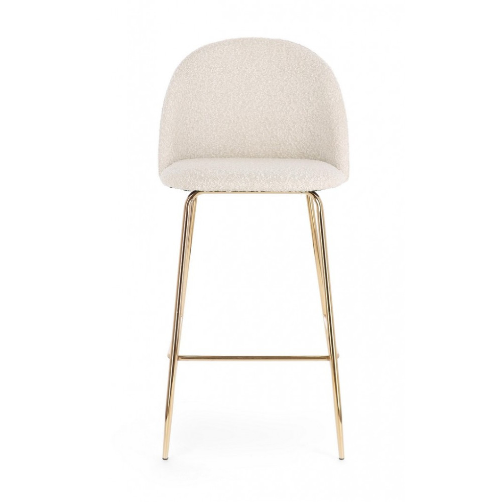 Bizzotto БАРНИЙ СТІЛЕЦЬ CARRY GOLD/IVORY Bizzotto БАРНИЙ СТІЛЕЦЬ CARRY GOLD/IVORY