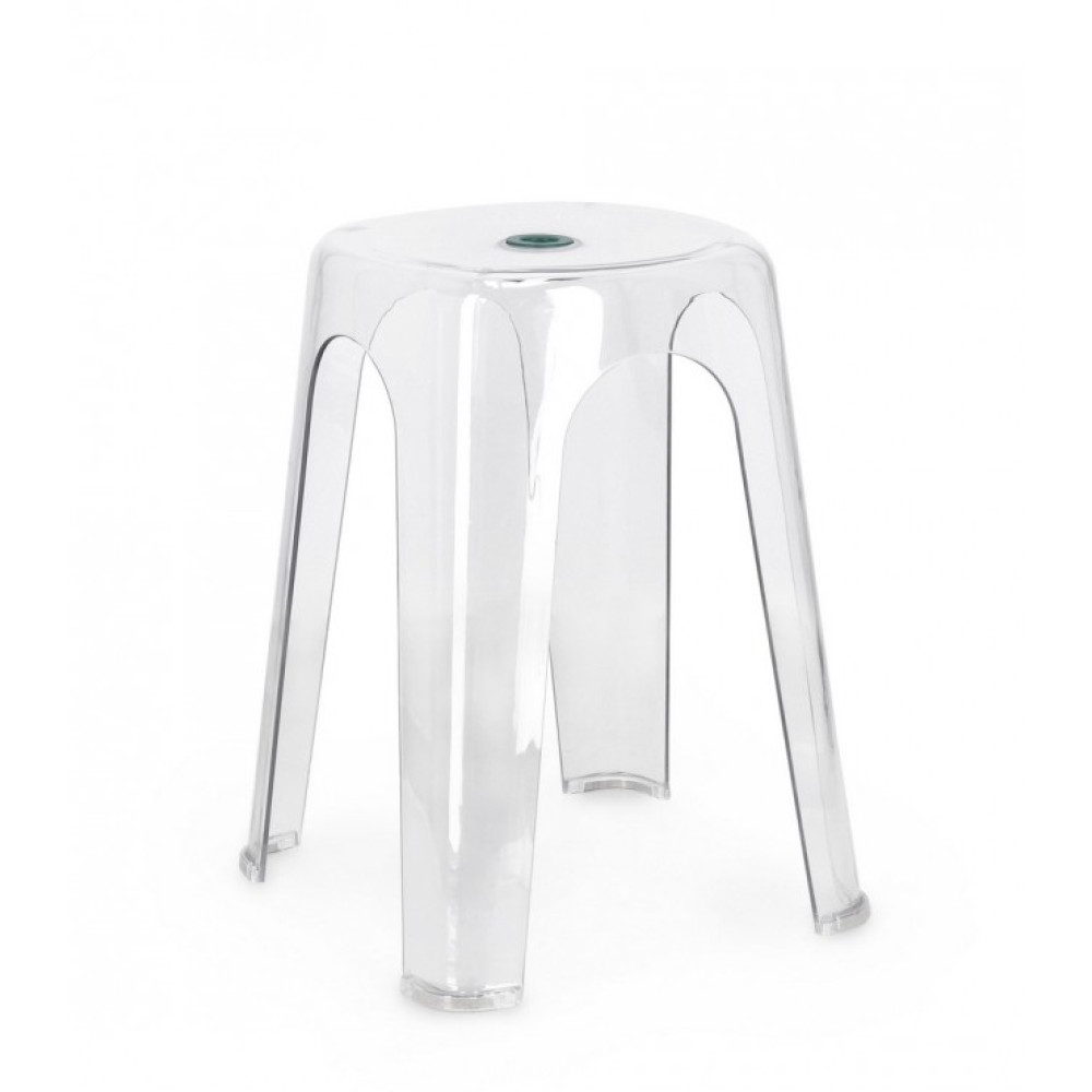 Yes ПРОЗІРНИЙ ТАБУРЕТ SONNY WHITE
