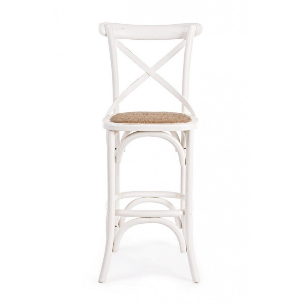 Bizzotto БАРНИЙ СТІЛЕЦЬ CROSS WHITE Bizzotto БАРНИЙ СТІЛЕЦЬ CROSS WHITE