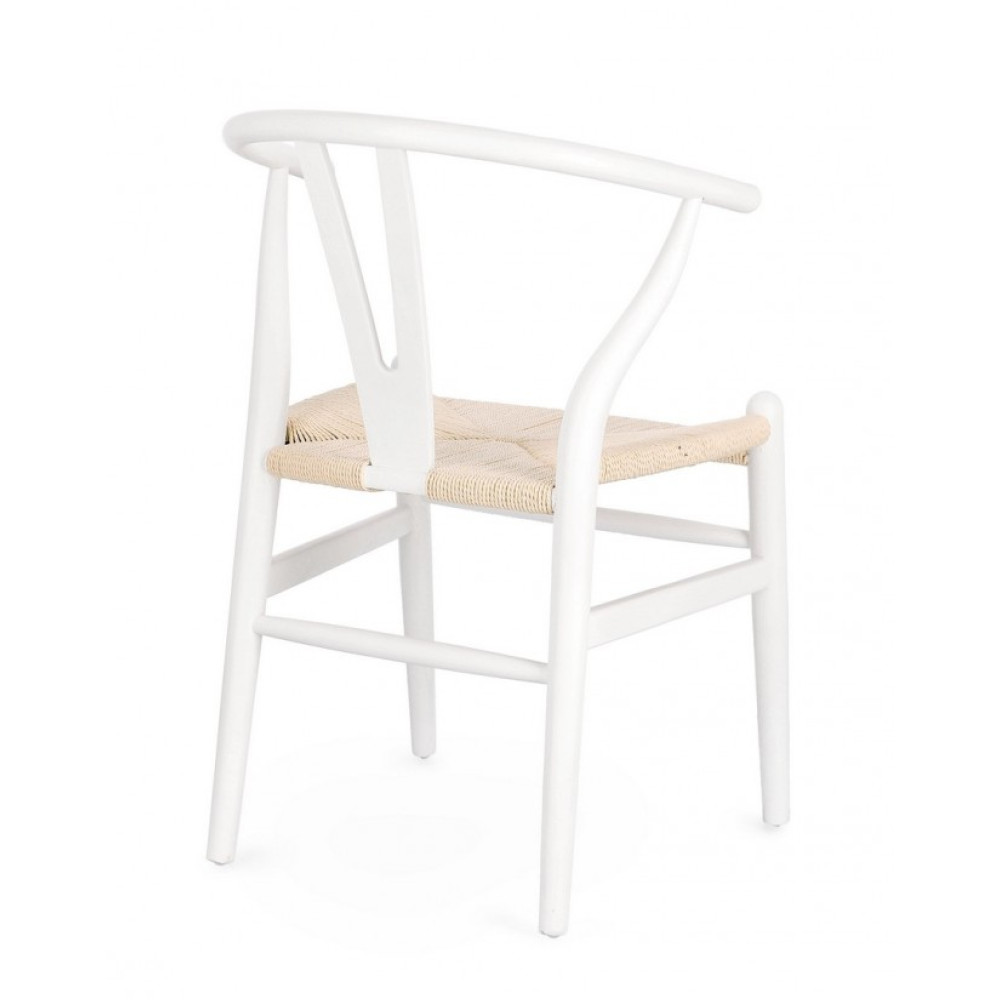 Bizzotto БІЛЕ КРІСЛО ARTAS Bizzotto БІЛЕ КРІСЛО ARTAS