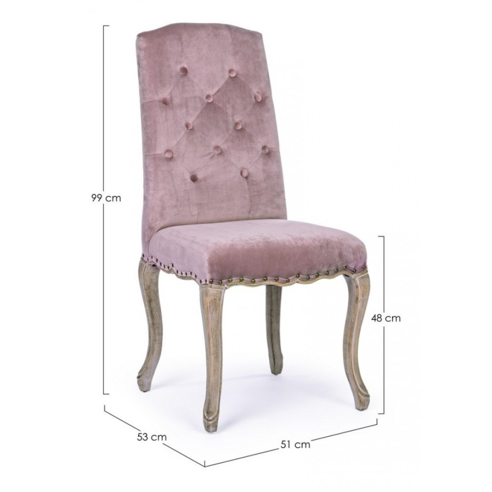 Bizzotto КРІСЛО DIVA WOODROSE Bizzotto КРІСЛО DIVA WOODROSE