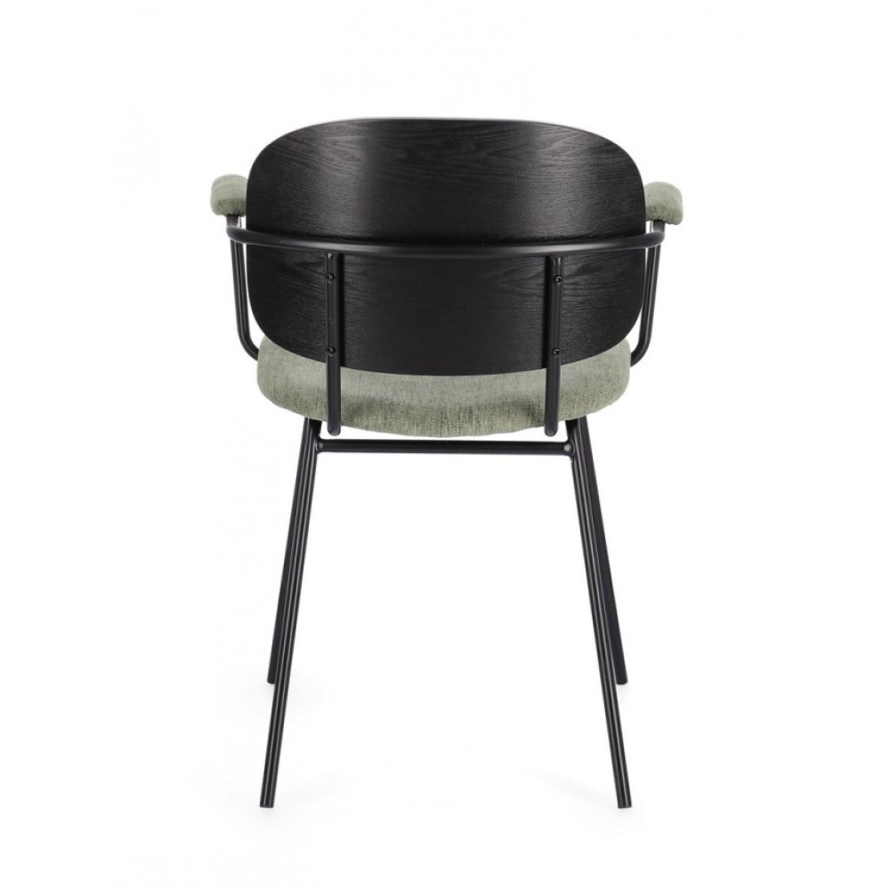 Bizzotto КРІСЛО SIENNA GREEN W-ARMR Bizzotto КРІСЛО SIENNA GREEN W-ARMR