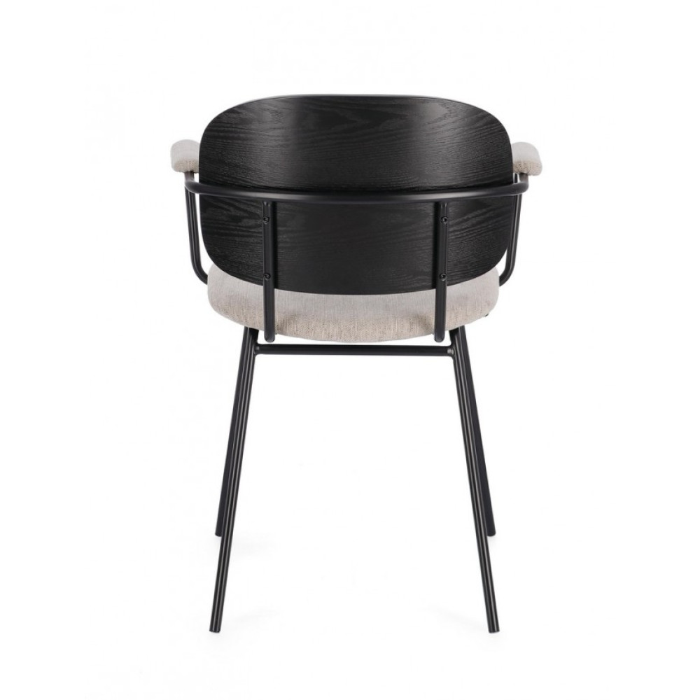 Bizzotto КРІСЛО SIENNA NATURAL W-ARMR Bizzotto КРІСЛО SIENNA NATURAL W-ARMR