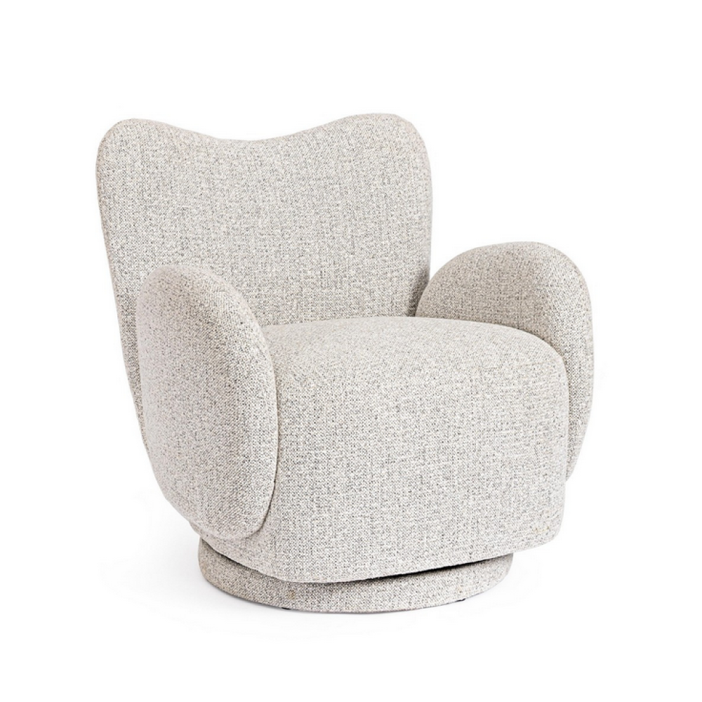 Bizzotto ОБЕРТОВЕ КРІСЛО HARPER L.GREY