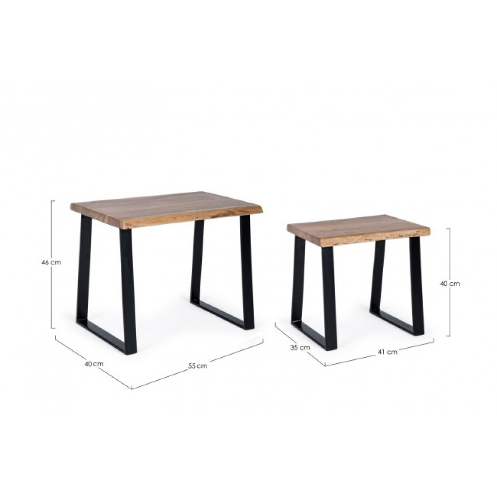 Homemotion СТОЛ КАВОВИЙ ARTUR SET2 Homemotion СТОЛ КАВОВИЙ ARTUR SET2