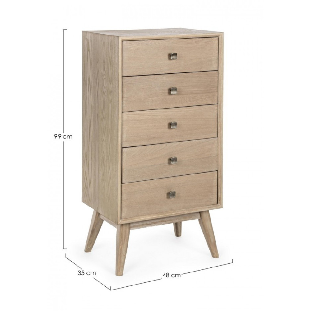 Bizzotto КОМОД ALANNIS 5DR