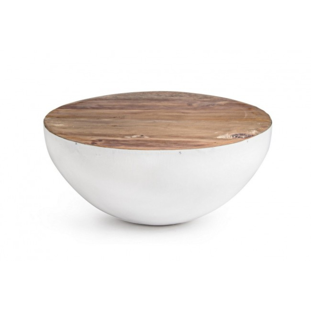 Bizzotto КАВОВИЙ СТОЛ LANCASTER WHITE D70